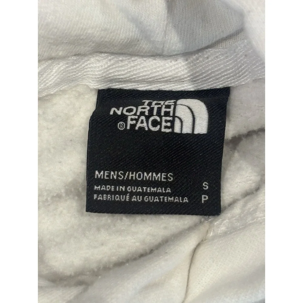 The North Face Fine Alpine Equipment White Graphic Fleece Hoodie Men Sz S Retro